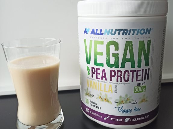 Vegan Pea Protein ALLNUTRITION - ocena produktu