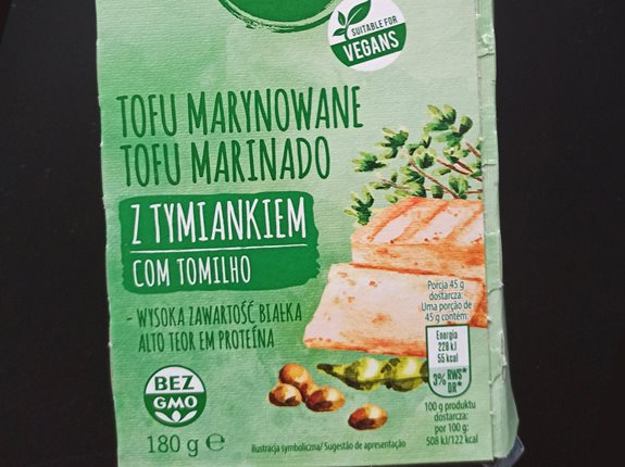 Tofu wędzone Go Vege - ocena produktu