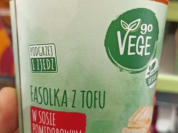 GO VEGE Fasolka z tofu w sosie pomidorowym - ocena produktu